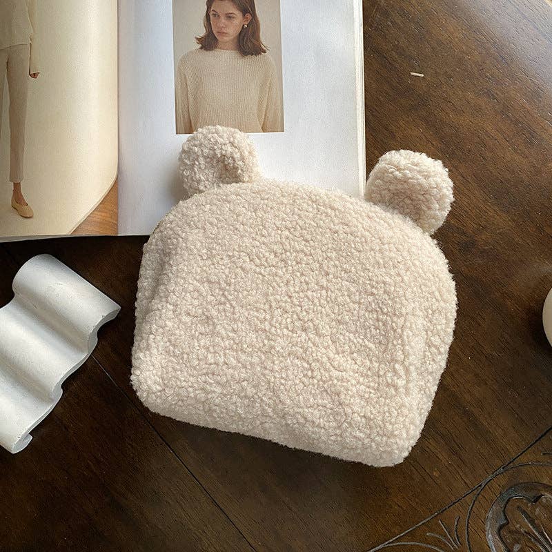 Plush Cosmetic Bag