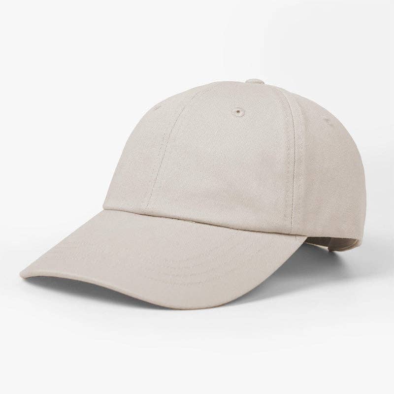 Taupe Baseball Cap O/S