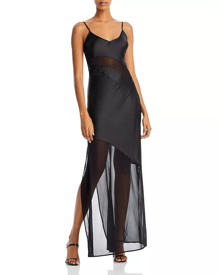 Satin Strappy Dress