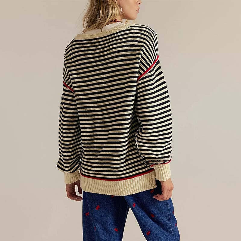 Striped Sweatshirt
