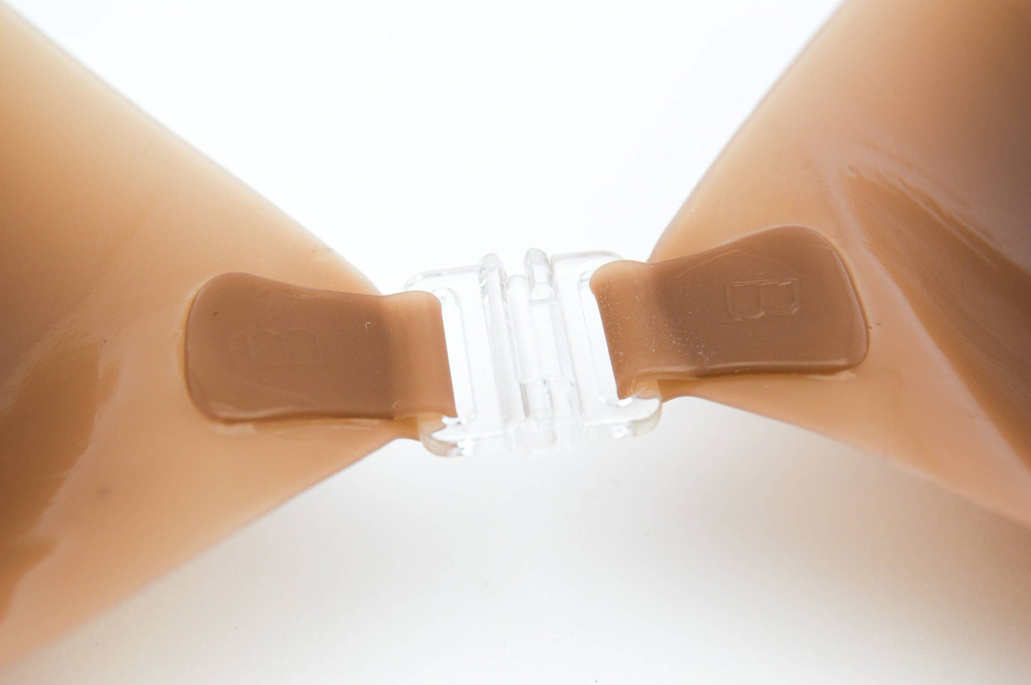 Silicone Stick On Bra: Light Tint / B