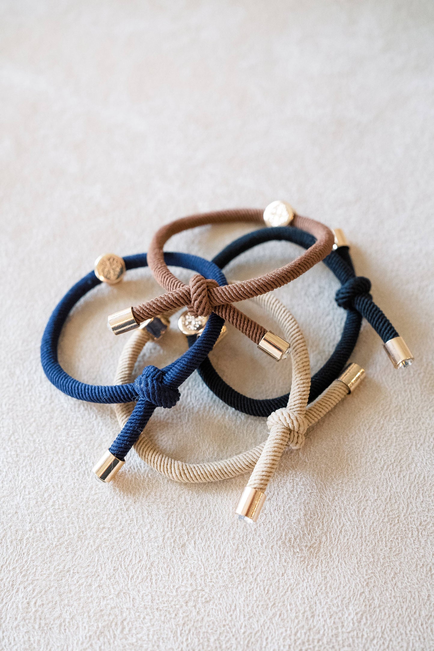 Original Smith & Co. Hair Tie Set - Dark Neutral