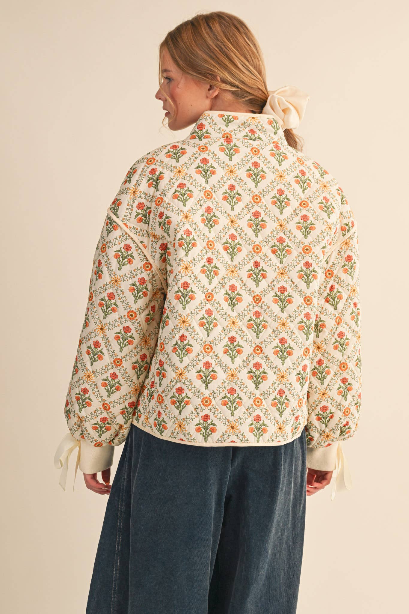 Floral Quilted Jacket