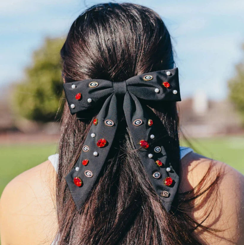 UGA Gameday Bow Barrette