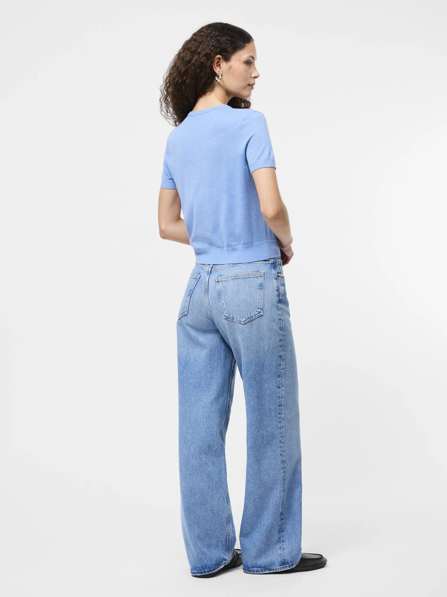 Fine Knit SS Sweater