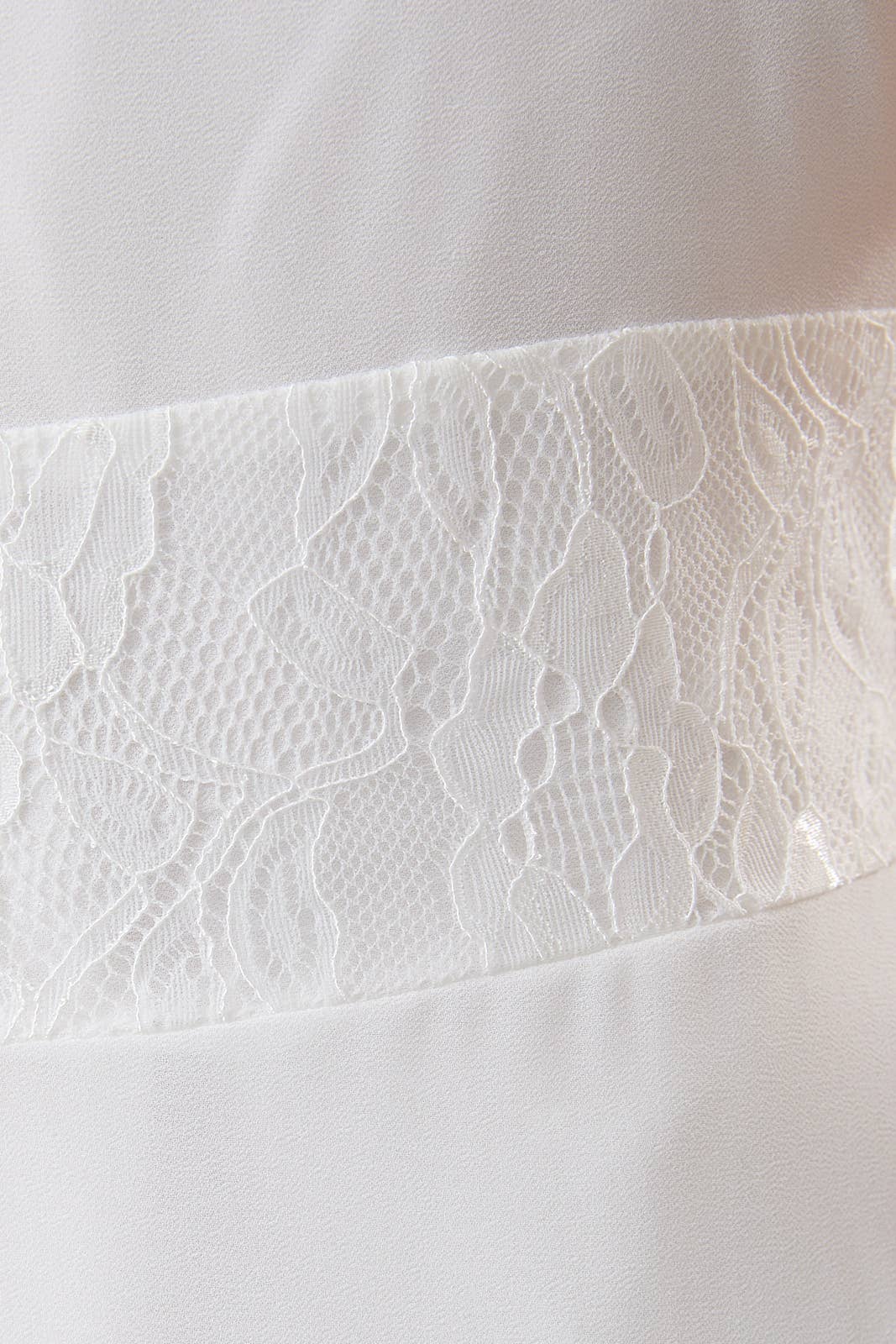 LACE MINI DRESS WITH ADJUSTABLE SHOULDER STRAPS