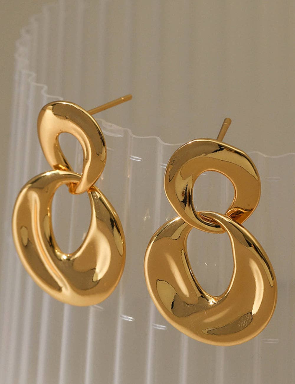 Geometric Drop Earrings