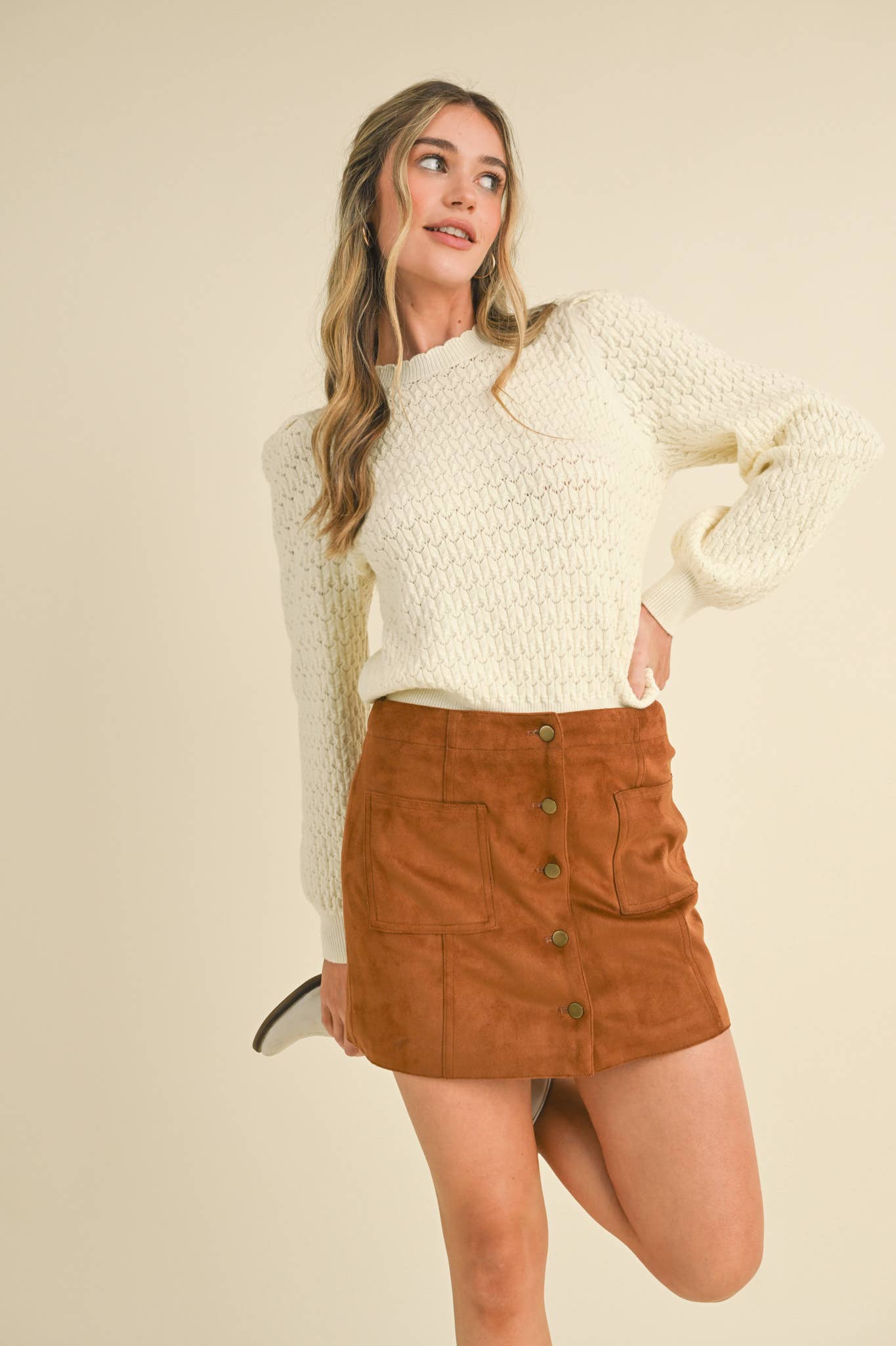 Puff Sleeved Sweater