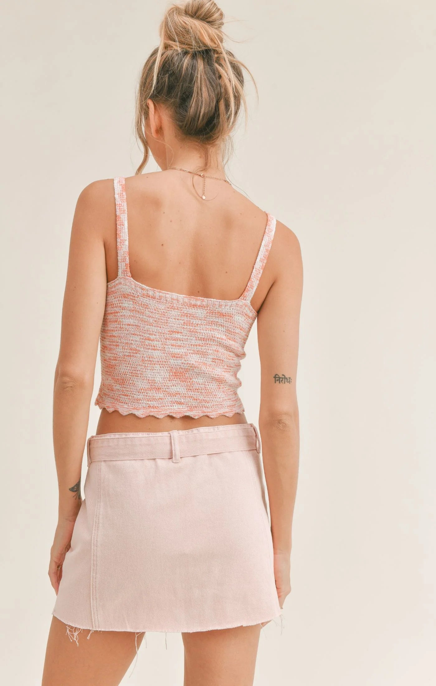 Creamsicle Sweater Tank