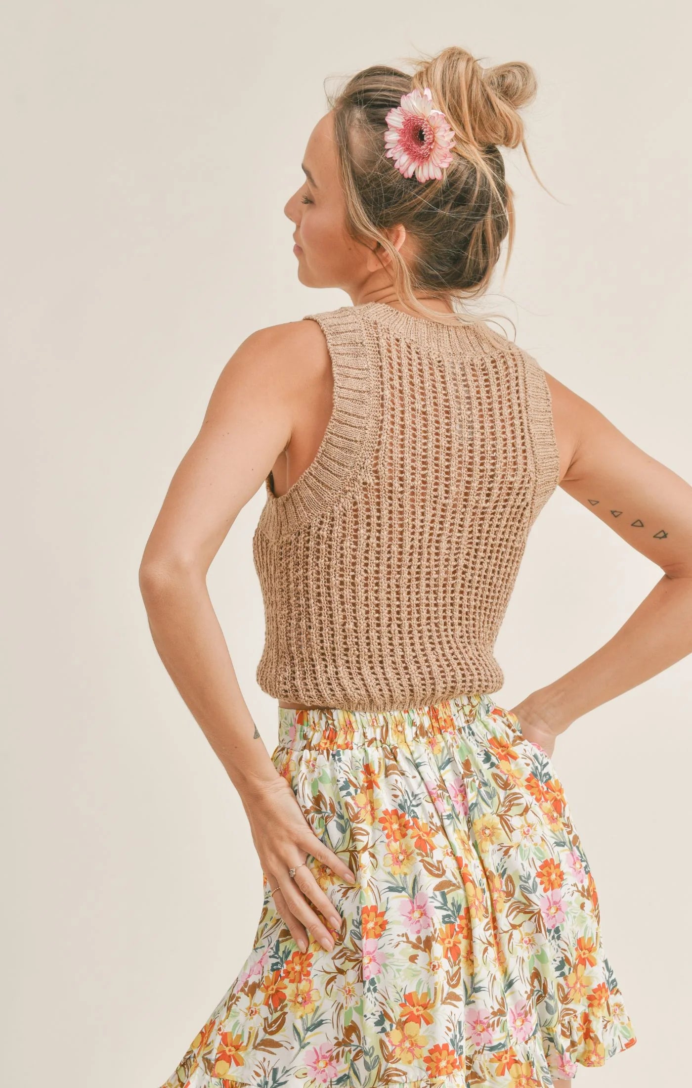 Kona Coffee Sweater Tank