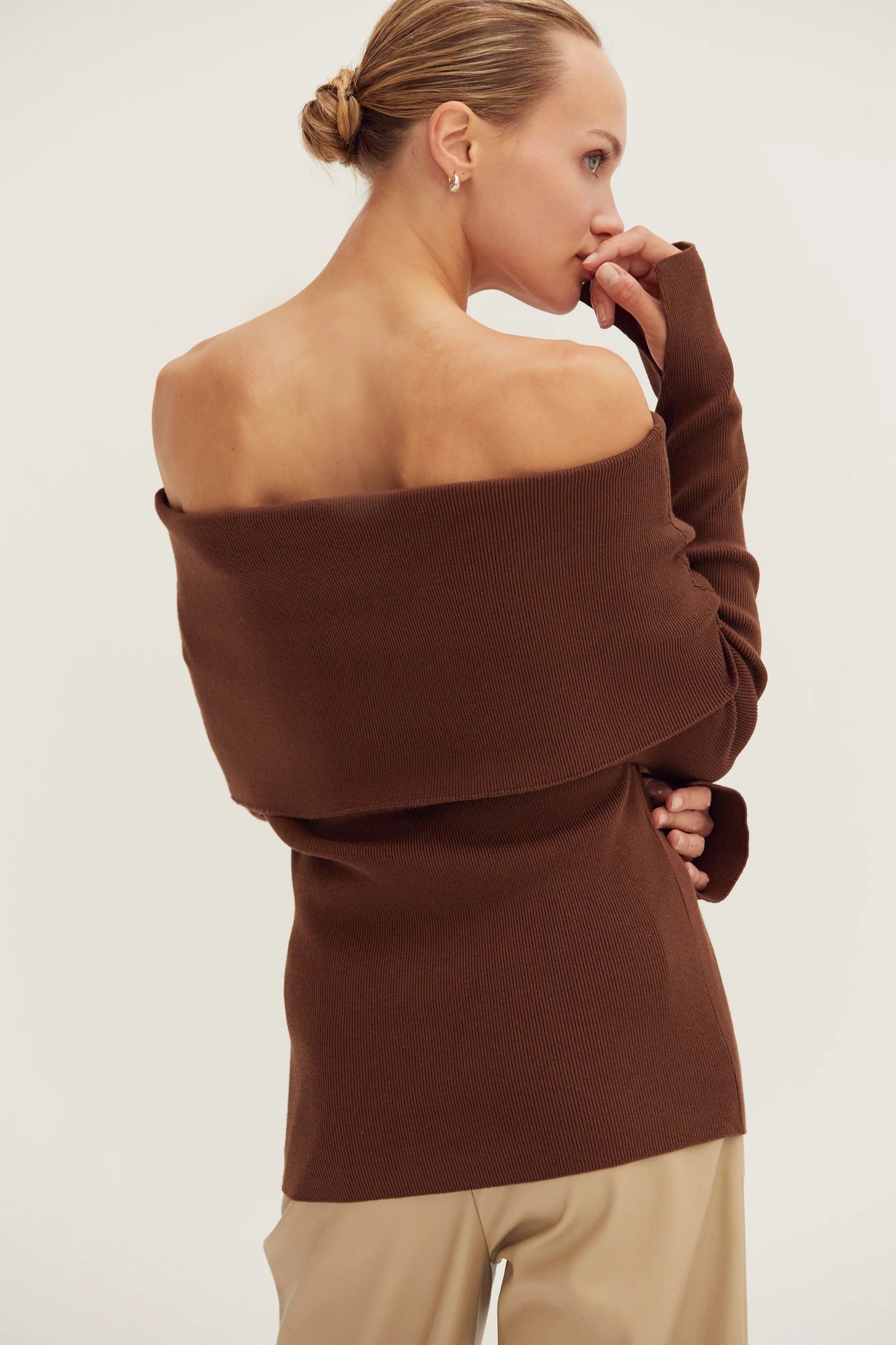 Ana Foldover Sweater
