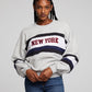 New York Color block Sweatshirt