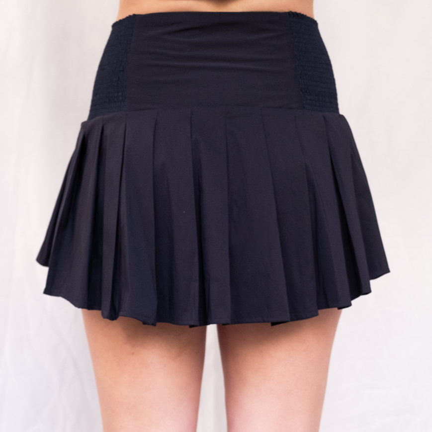 Navy Addison Skirt