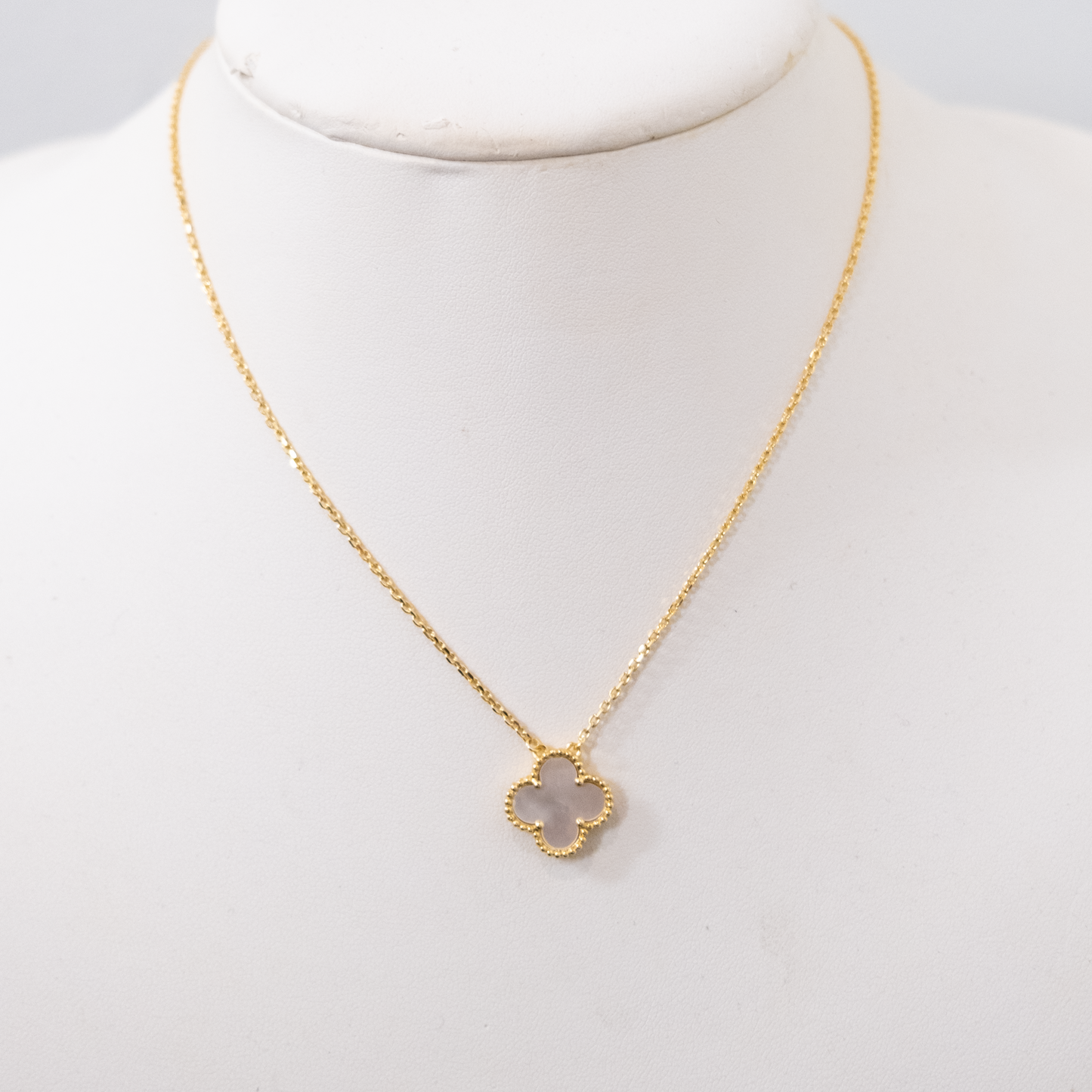 Designer Inspired Shamrock Necklace