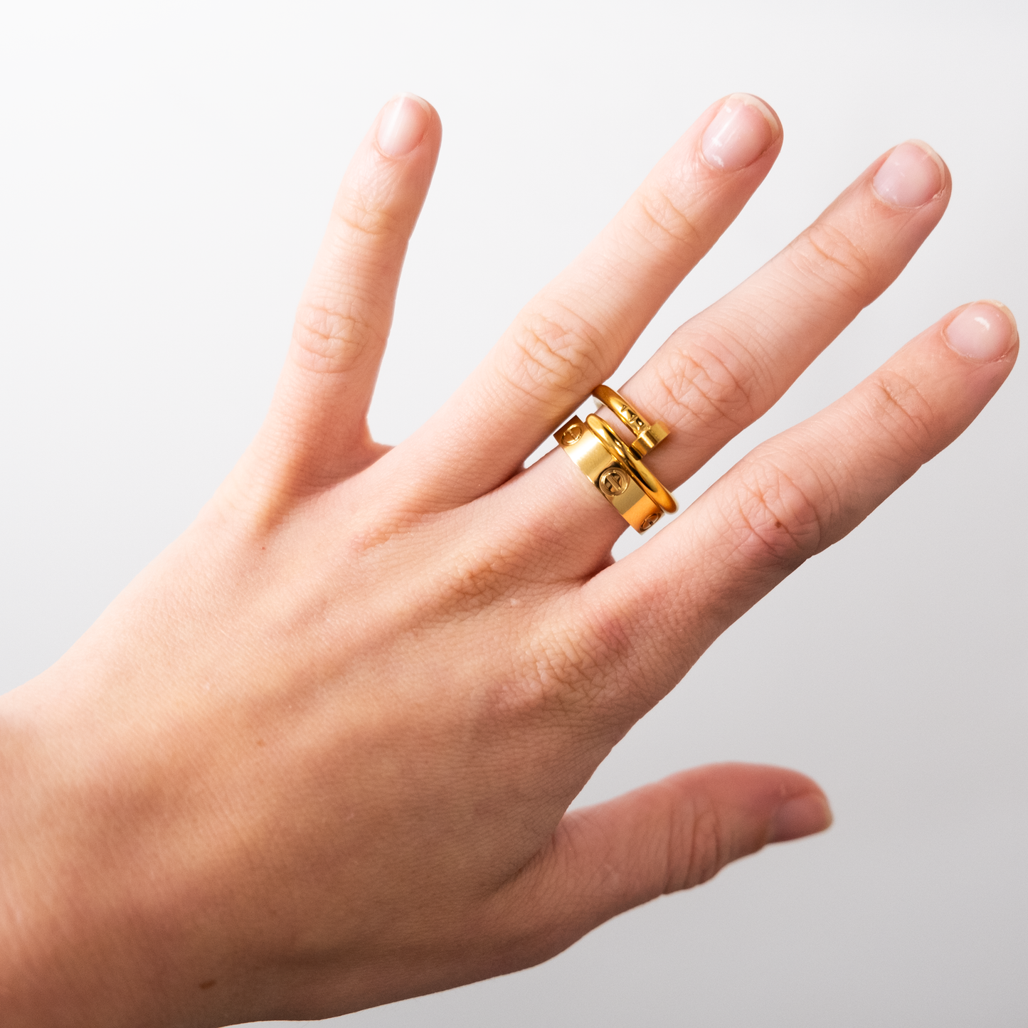Designer Inspired Nail Rings