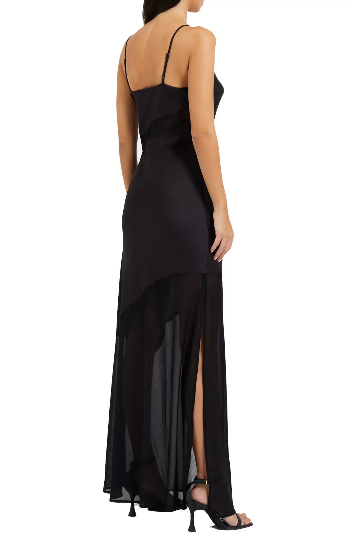 Satin Strappy Dress
