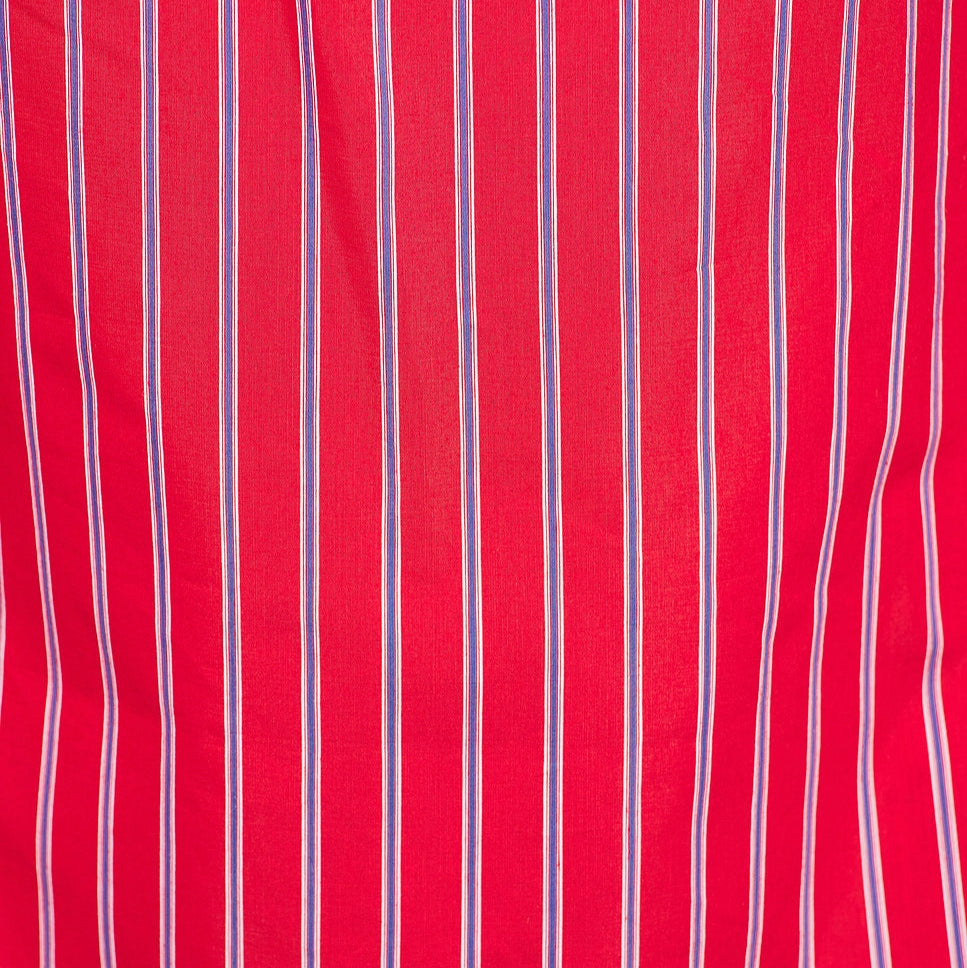 Red Smocked Maxi Dress