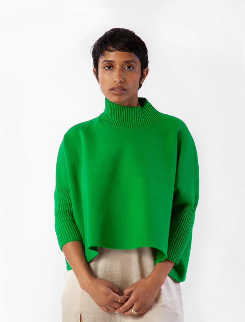 Aja Sweater Mighty Green