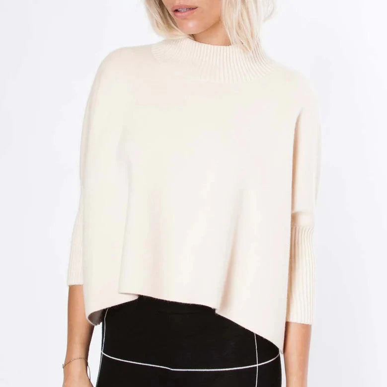 Aja Sweater White