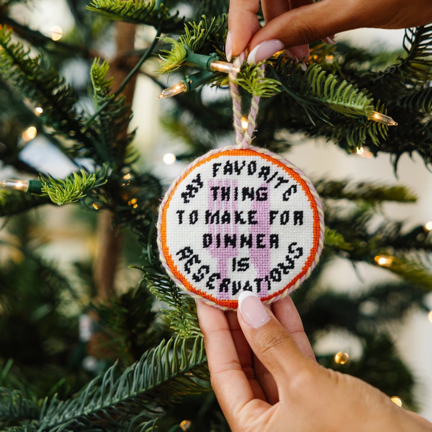 Dinner Reservations Ornament