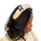 Designer Inspired CC Sherpa Headband