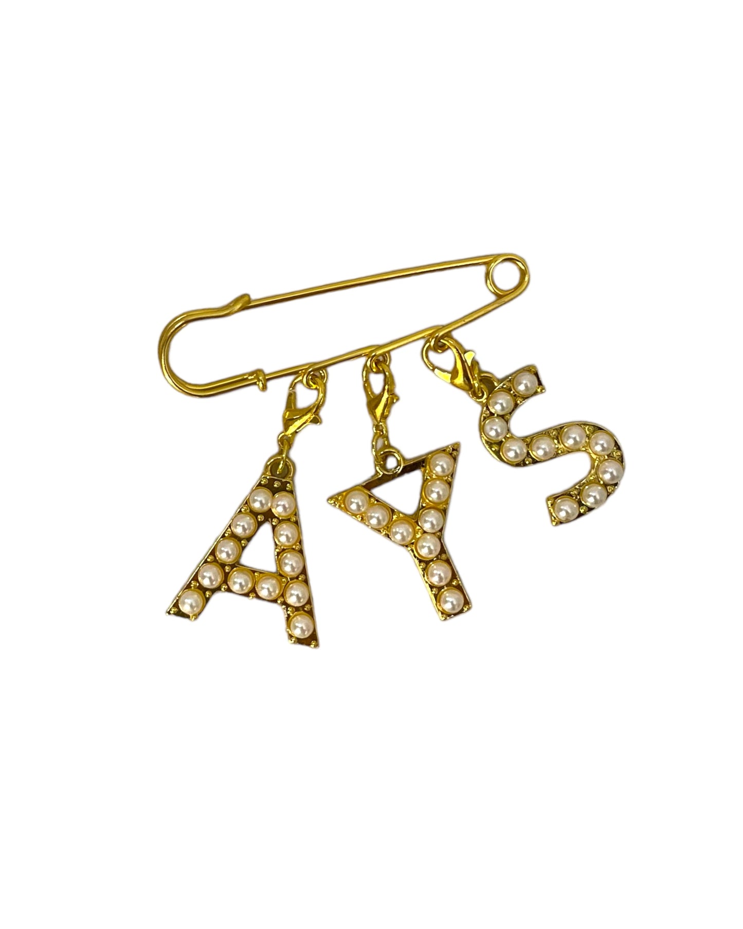 Charm Bar Safety Pin