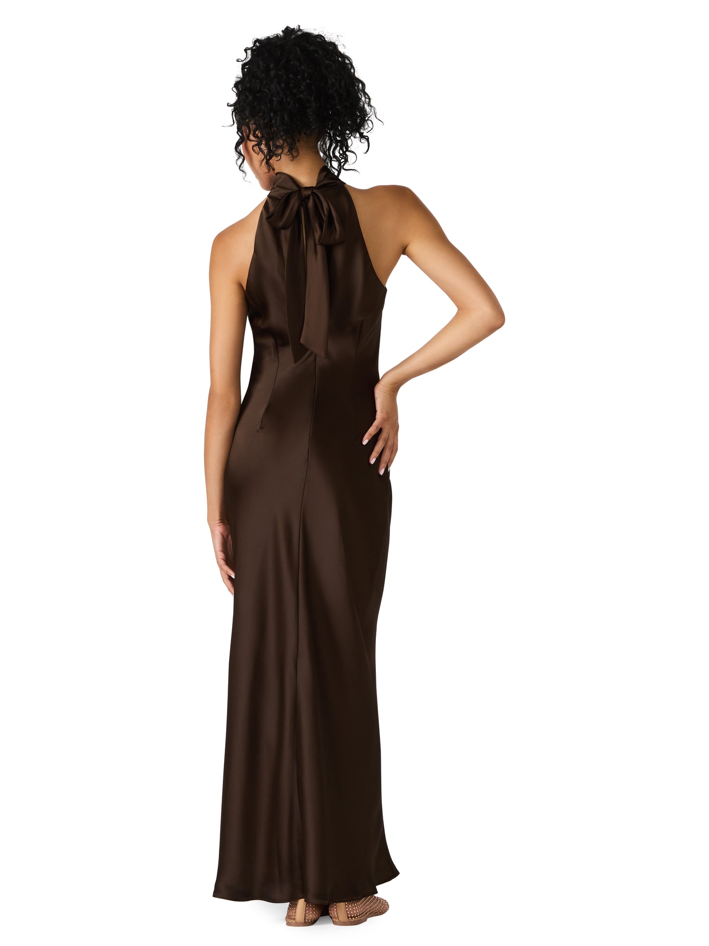 Dark Espresso Maxi Dress (RT)