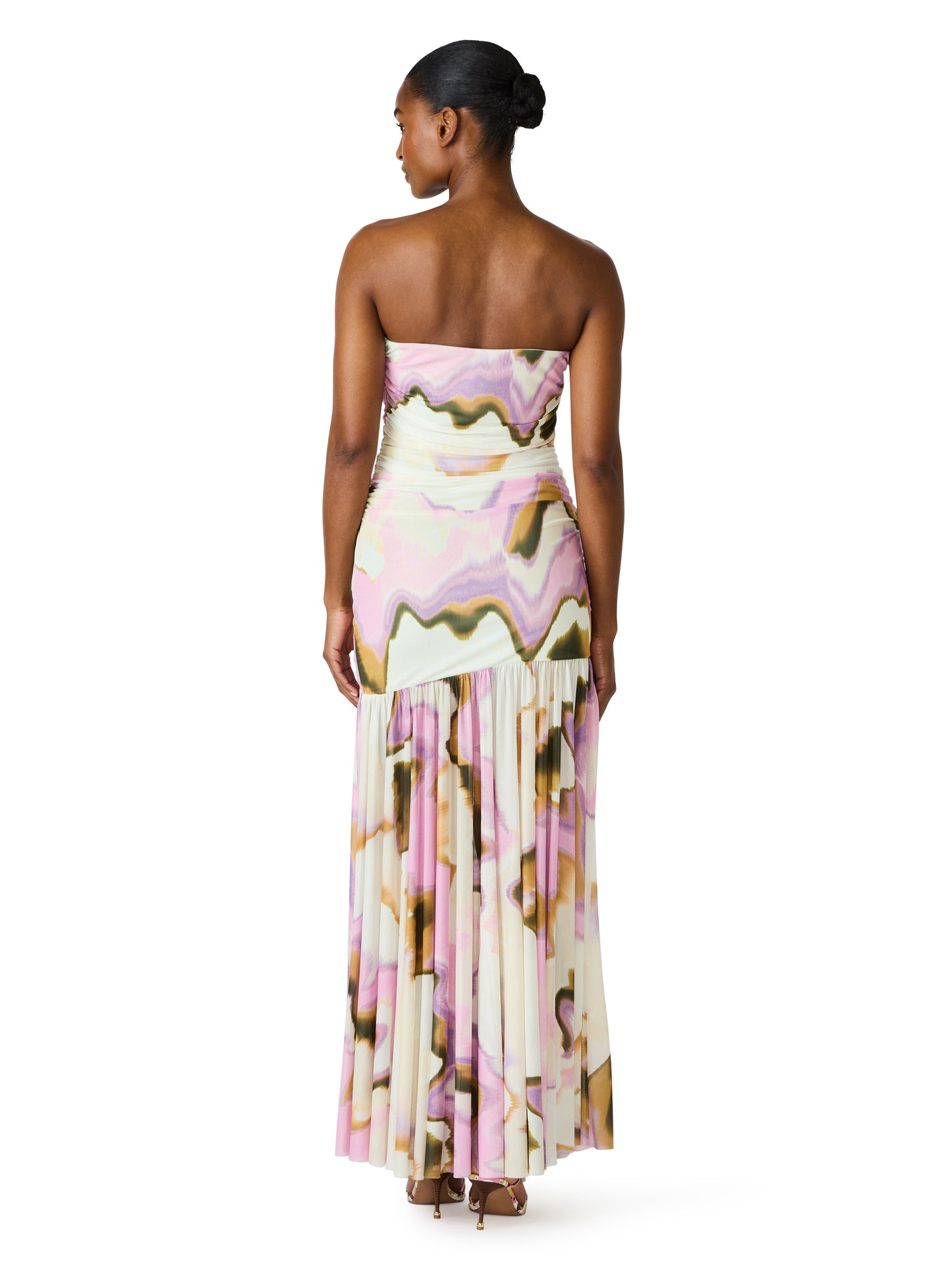 Marble Print Maxi