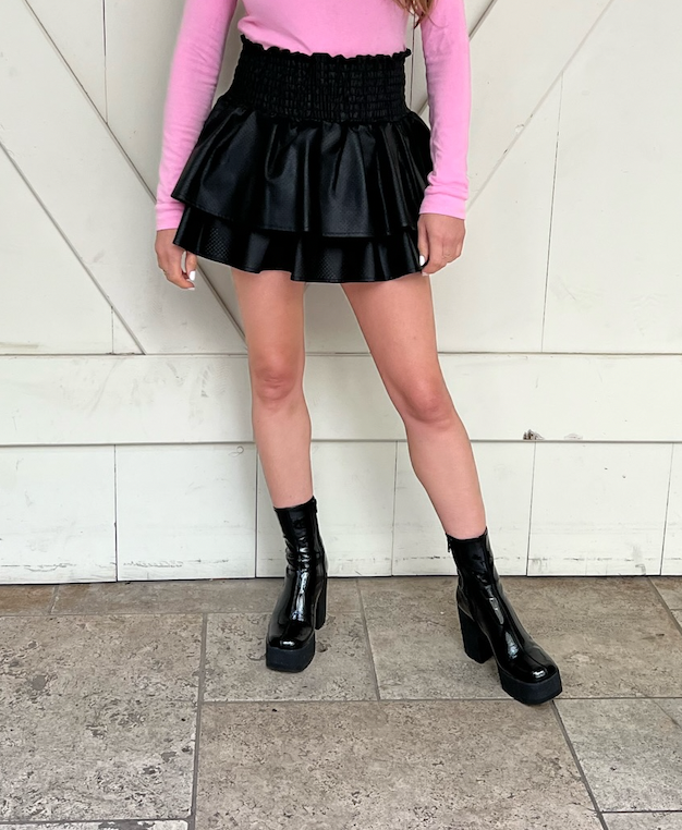 Isla Perforated Leather