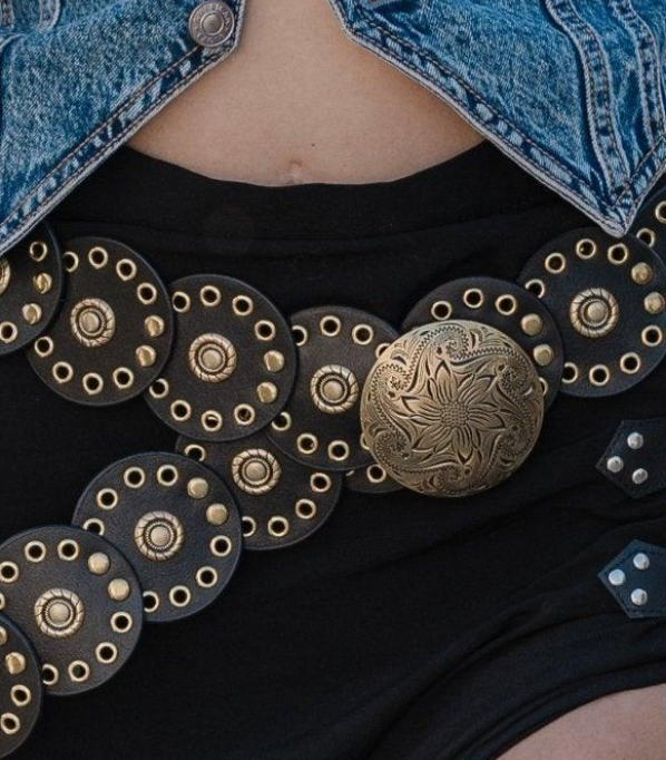 Western Arrow Circle Belt