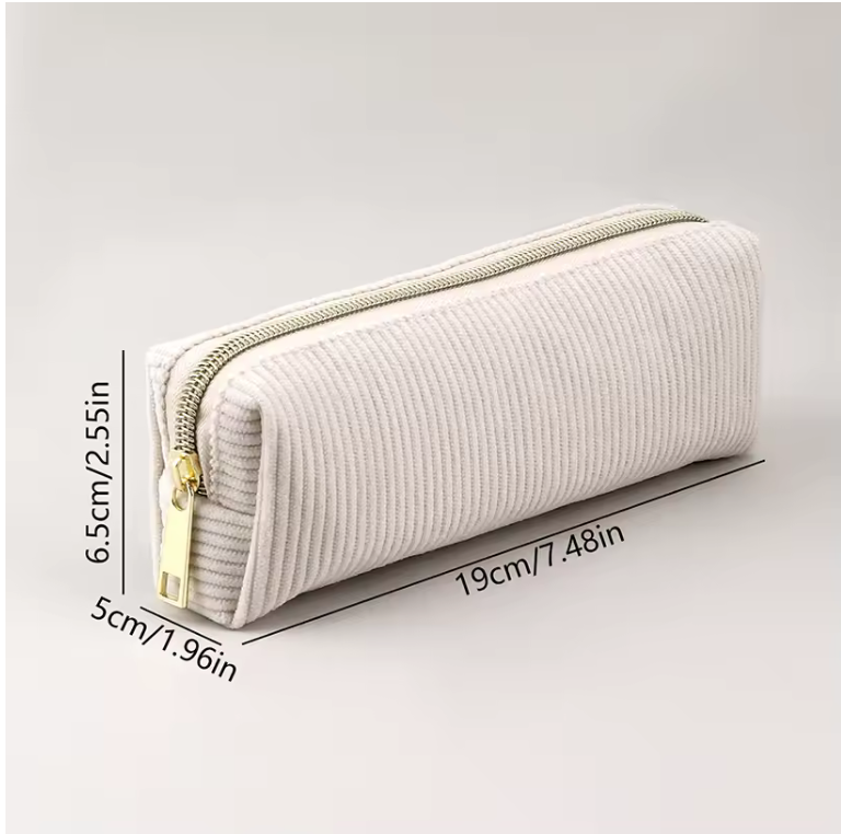 Mini Corduroy Pencil Case