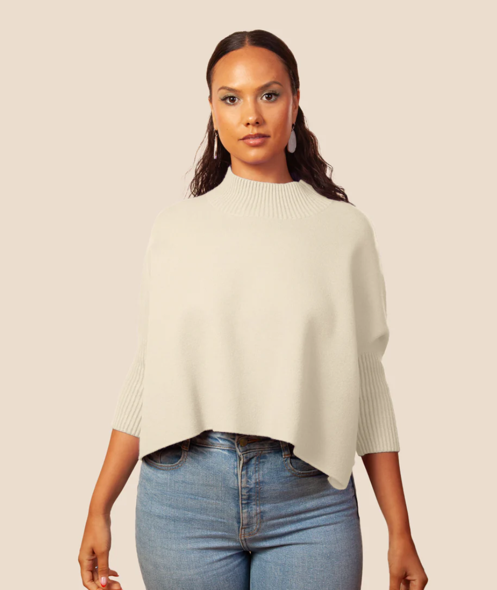 Aja Sweater Ecru