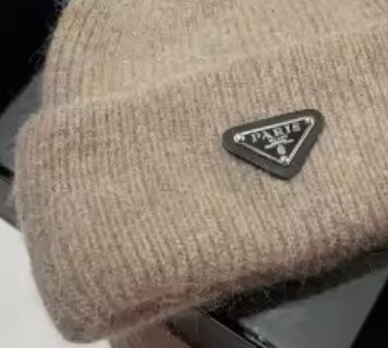 Designer Inspired Prada Knit Beanie