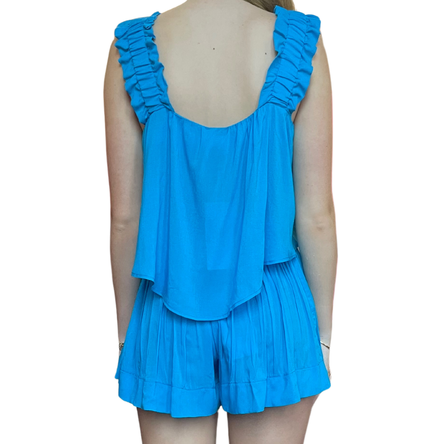 Savannah Top Ocean Blue