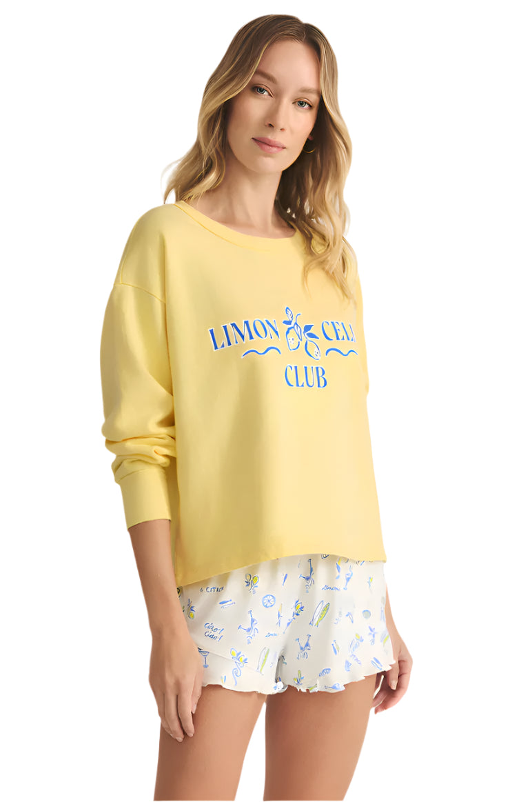 Lemon Cello Club Sweatshirt