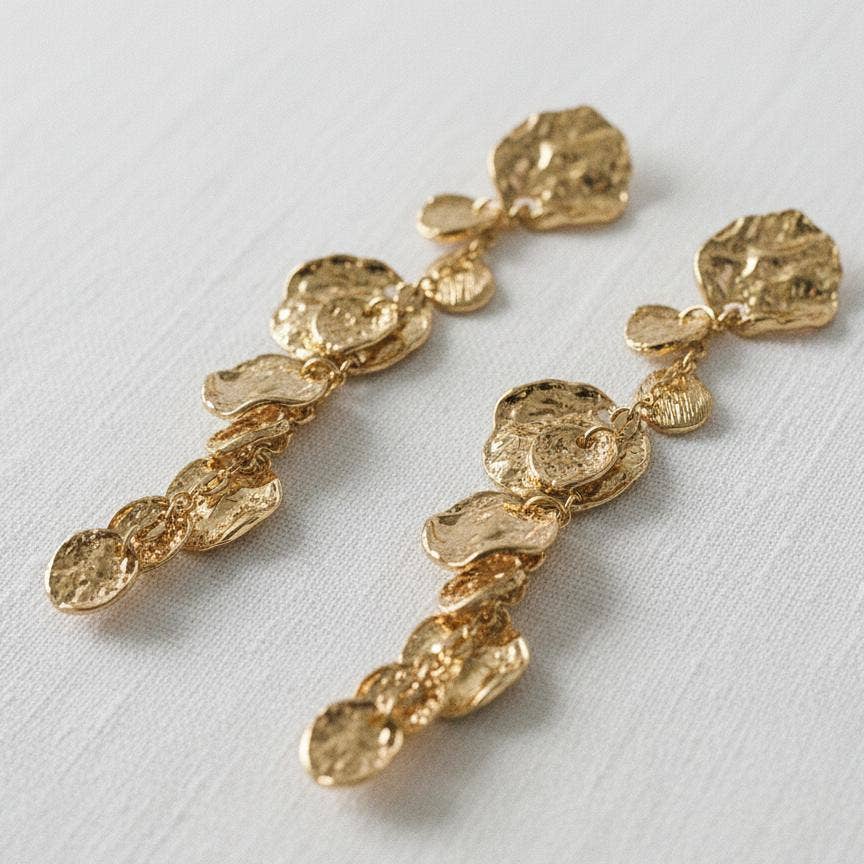 Vintage French Style Long Tassel Earrings