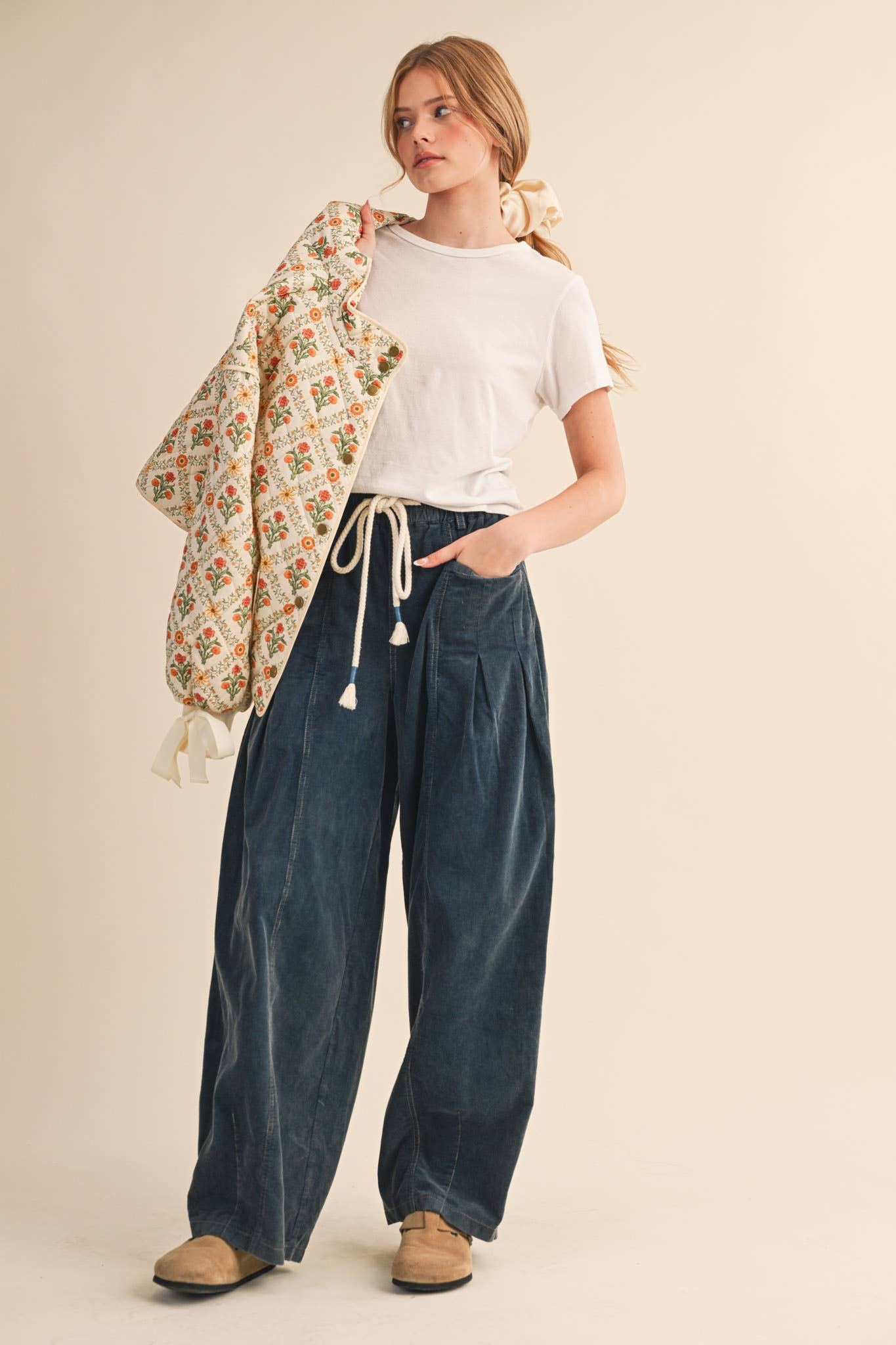 Floral Quilted Jacket
