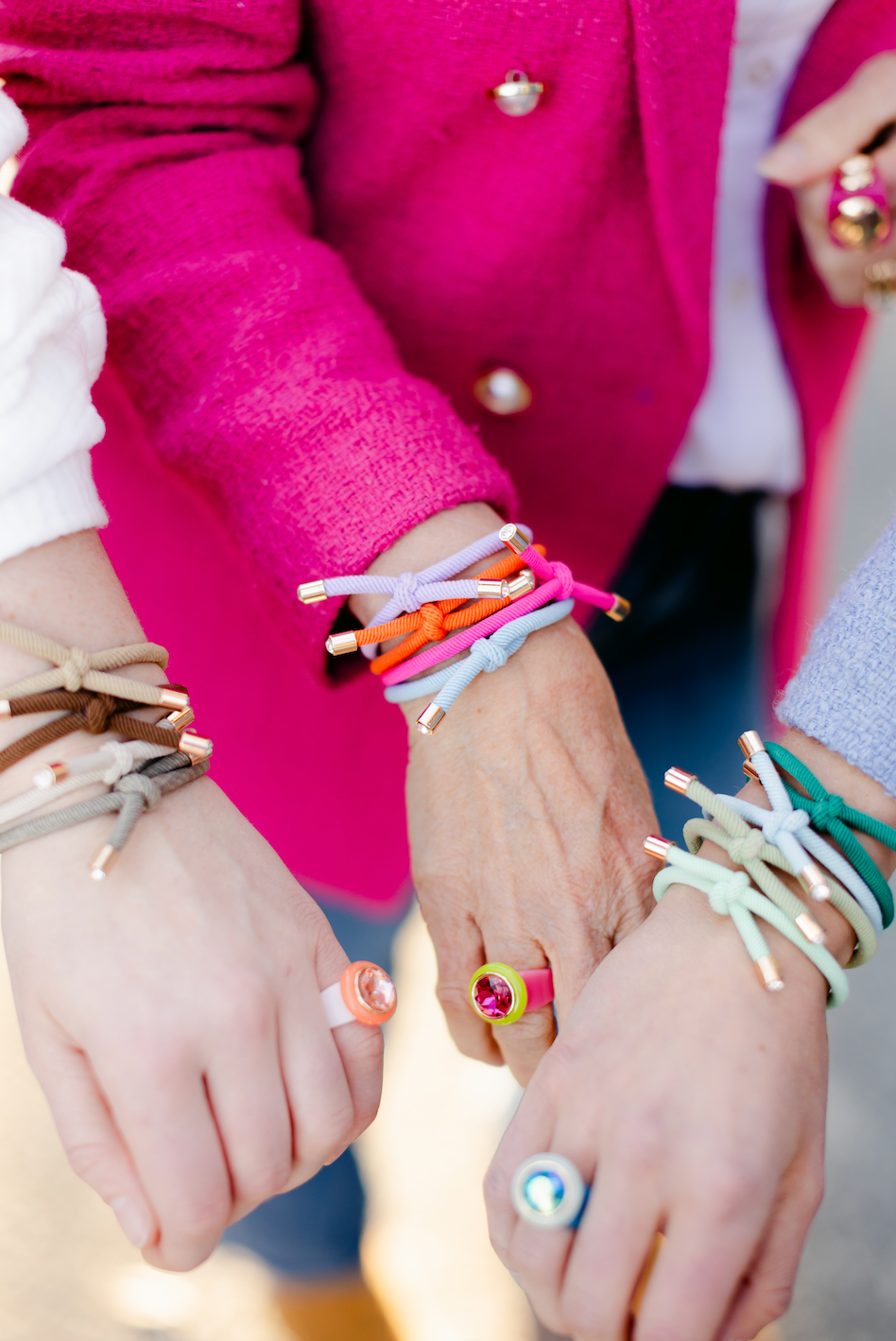 Original Smith & Co. Hair Tie Set - Vibrant