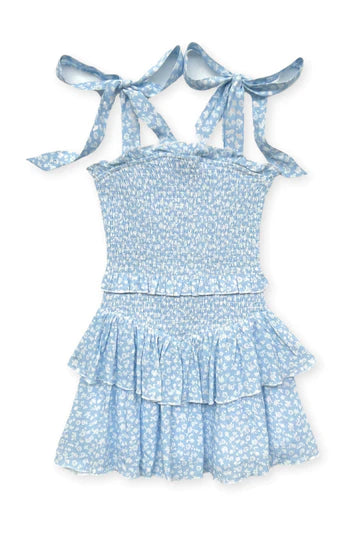 Blue Floral Emerson Dress