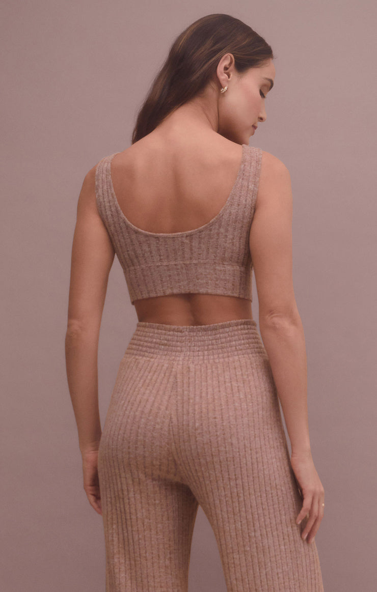 Zoe Rib Tank Bra