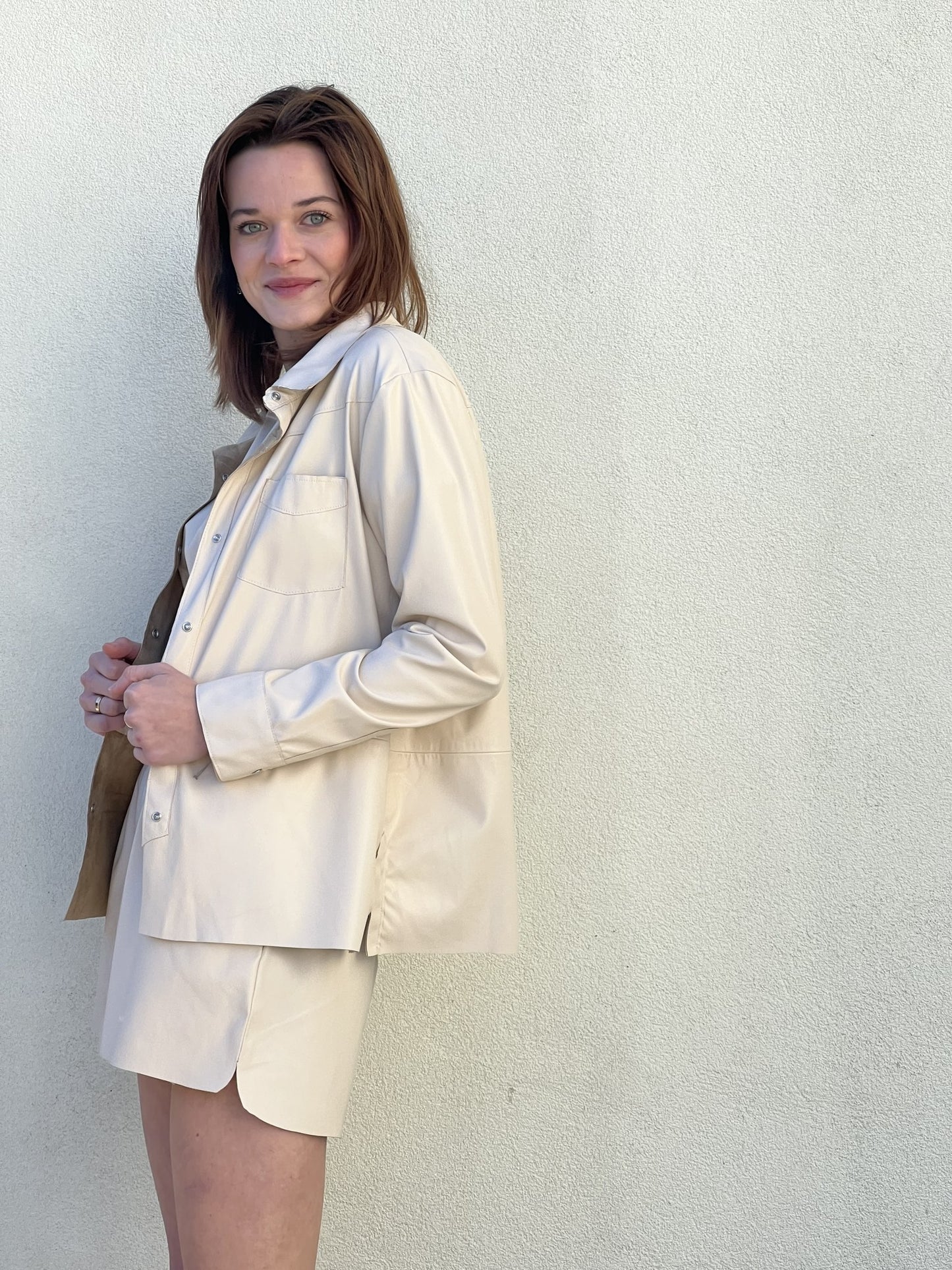 Bone Button Up