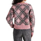 Pink Plaid Sweater