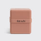 2-Compartment Travel Case - Terracotta
