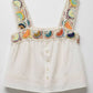 Crochet Trim Swing Tank Top
