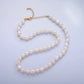 14K Gold Filled White Freshwater Pearl Necklace
