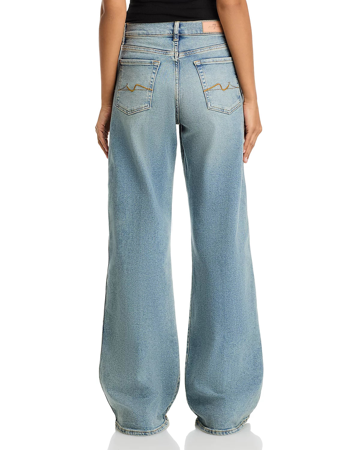 High Rise Light Wash Jeans