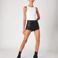 Rock Star Faux Leather Short