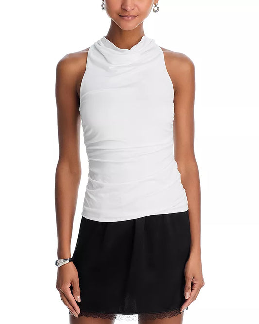 Jersey Cowl Neck Top