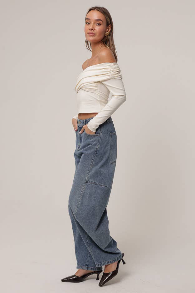 TOWNE OFF SHOULDER TOP