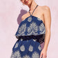 Cotton Embroidery Romper